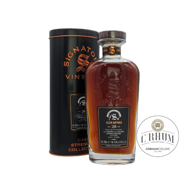 Image de SIGNATORY CSC GLENROTHES 28Y 1995 70CL 51° FIRST FILL OLOROSSO