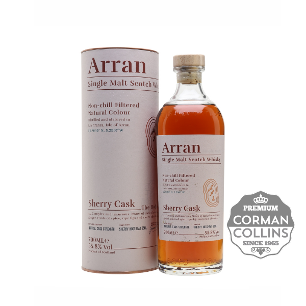 Image de ARRAN 70 CL 55.8° SHERRY CASK OB