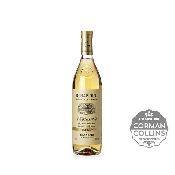 Image de GRAPPA NARDINI 50° 70 CL RESERVA 3 ANS