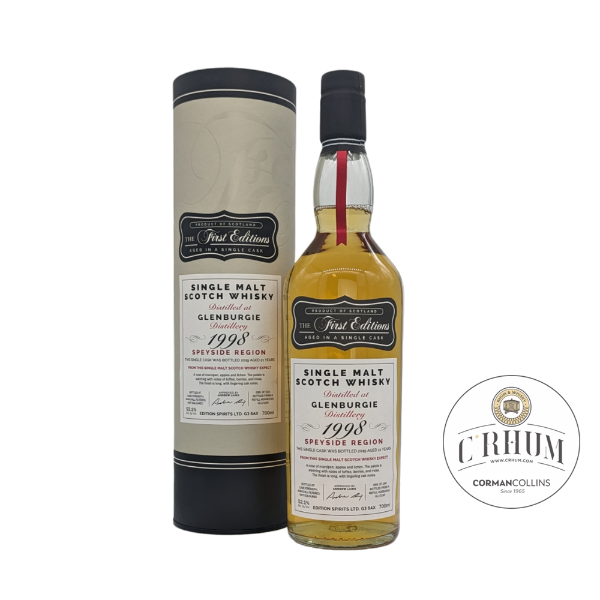 Image de GLENBURGIE 1998 THE FIRST EDITION 70CL 52.1° 21Y