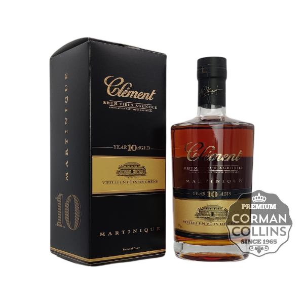 Image de RHUM CLEMENT 70CL 44° 10 ANS