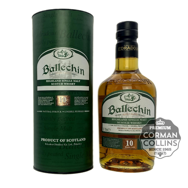 Image de BALLECHIN 70CL 46° 10 ANS PEATED*