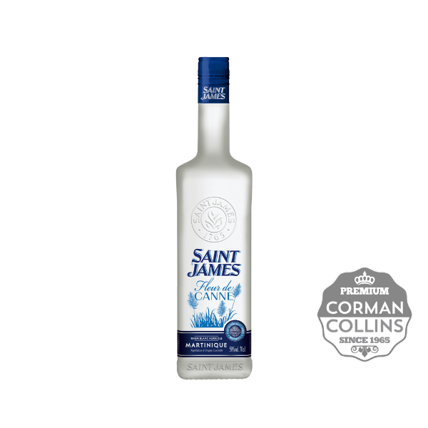 Image de RHUM ST JAMES 70 CL 50° FLEUR DE CANNE BLANC