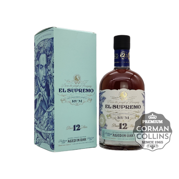 Image de EL SUPREMO 70 CL 40° 12 ANS PARAGUAY