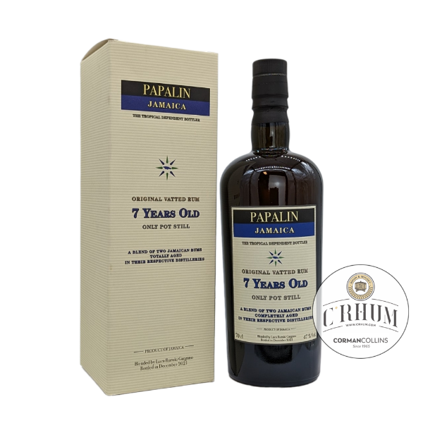 Image de PAPALIN RUM JAMAICA VELIER 70CL 47°