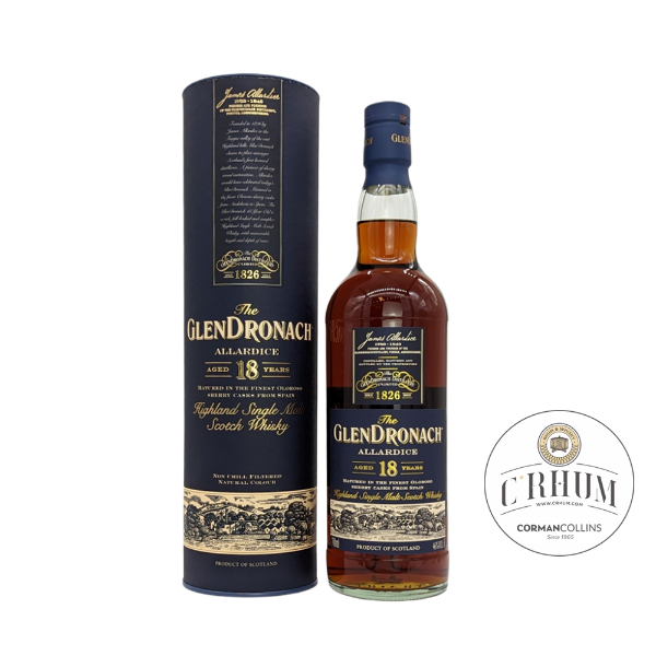 Image de GLENDRONACH 70CL 46° 18ANS ALLARDICE OB*