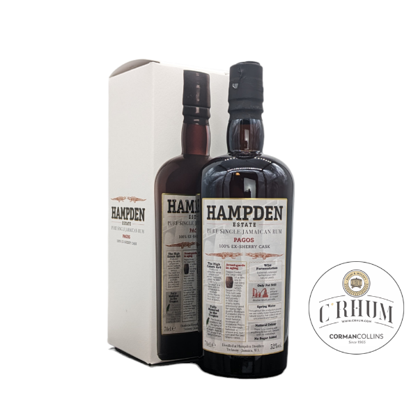 Image de HAMPDEN PAGOS EX SHERRY CASK 70CL 52°