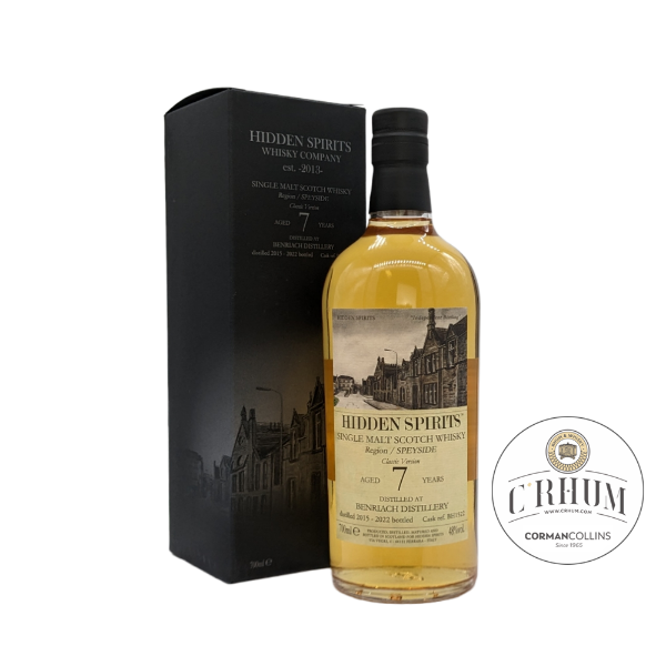 Image de BENRIACH 7Y 2015 HIDDEN SPIRIT 48° 70CL