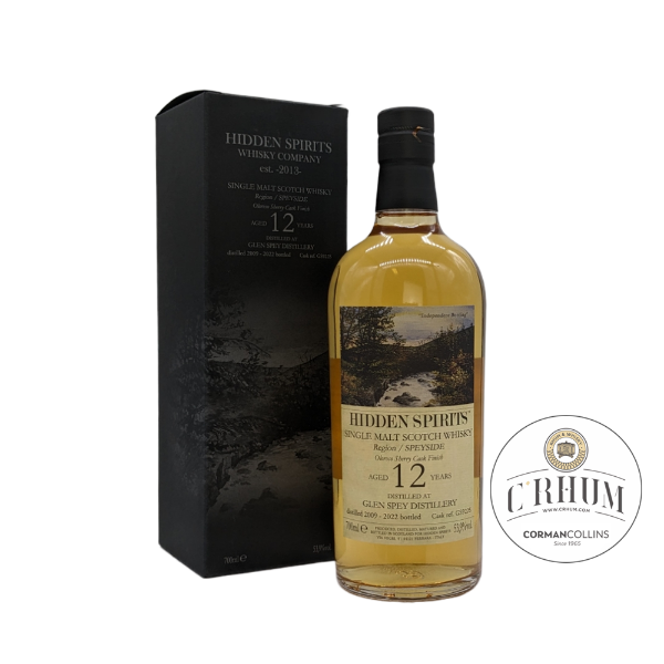 Image de GLEN SPEY 12Y 2009 HIDDEN SPIRIT 53.9° 70CL