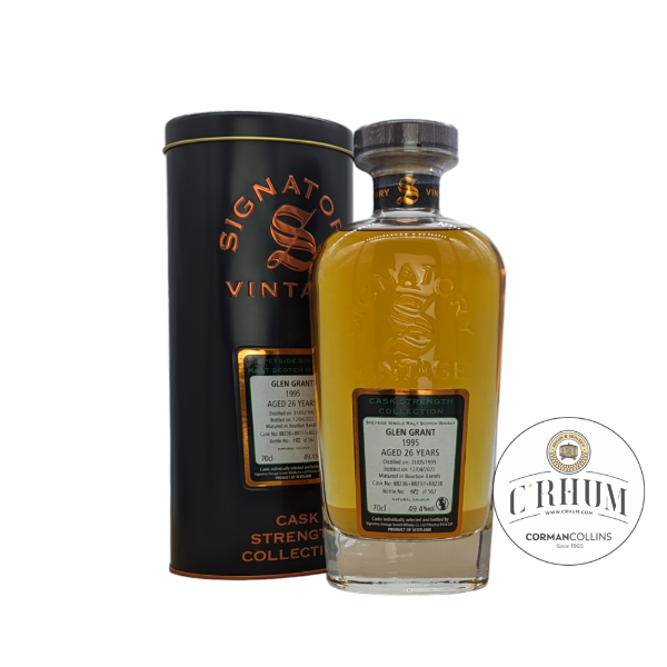 Image de GLEN GRANT 1995 26YO SIGNATORY CASK COLLECTION 49.4°