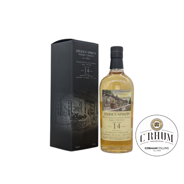 Image de BALMENACH 70 CL 52.9° 2007/2021 14 YO HIDDEN SPIRI