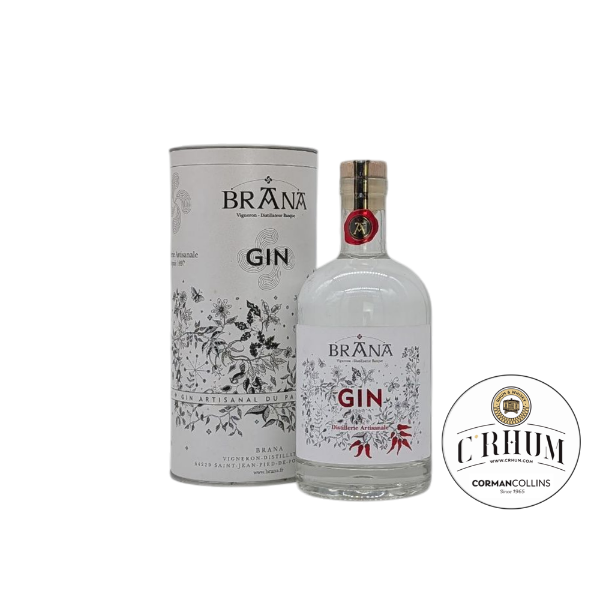Image de GIN BRANA 50 CL 43° PIMENT ESPELETTE