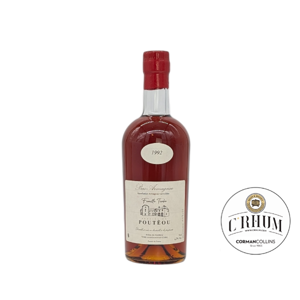 Image de DOMAINE DE POUTEOU BAS ARMAGNAC 1992 70CL 47°