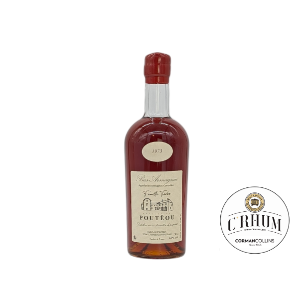 Image de DOMAINE DE POUTEOU BAS ARMAGNAC 1973 70CL 45°