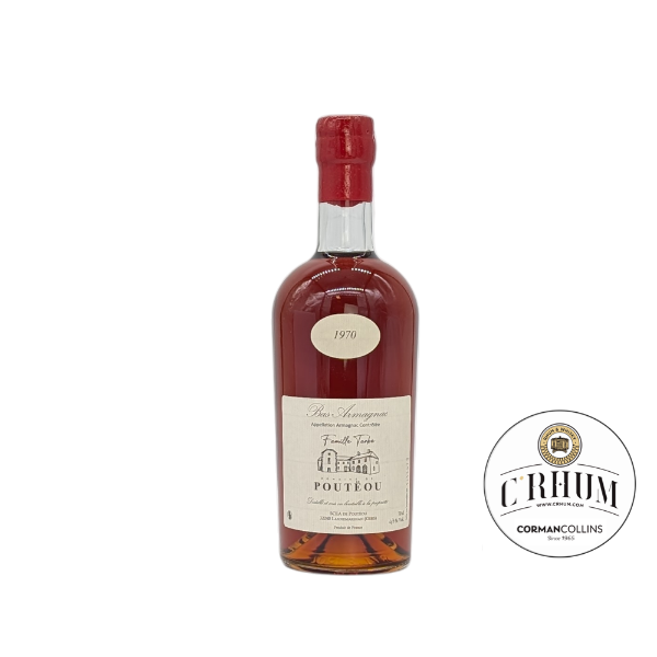 Image de DOMAINE DE POUTEOU BAS ARMAGNAC 1970 70CL 45°